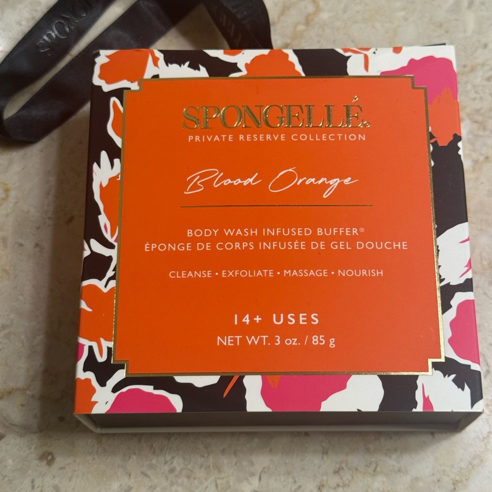 Spongellé Blood Orange Body Wash Infused Buffer